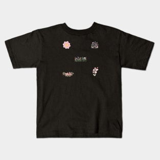 flowers blooming Kids T-Shirt